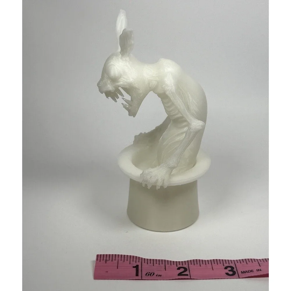 Twilight Zone The Movie (1983) Monster Rabbit In The Hat Glow In The Dark Toy